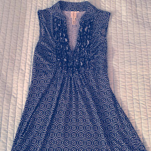 HeartSoul Sleeveless Patterned dress shirt